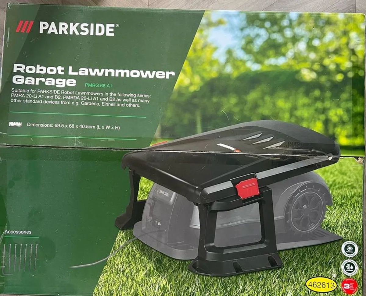 Parkside Lidl robot mower & garage - 1,000m2 - Image 4