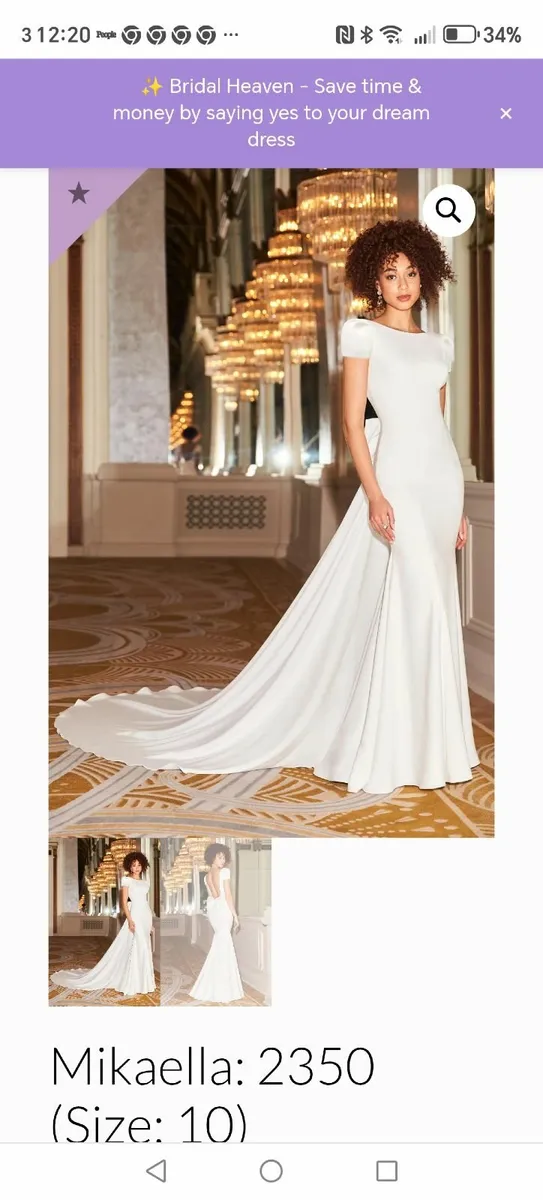 Wedding dress (Mikella 2350) - Image 3