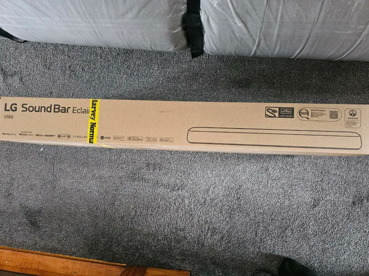 New unopened - LG USE6 Eclair Soundbar - Image 1