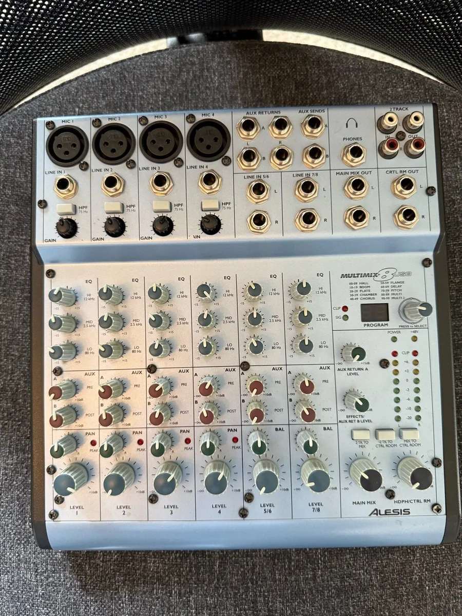 Alesis multimix8 usb mixer - Image 1
