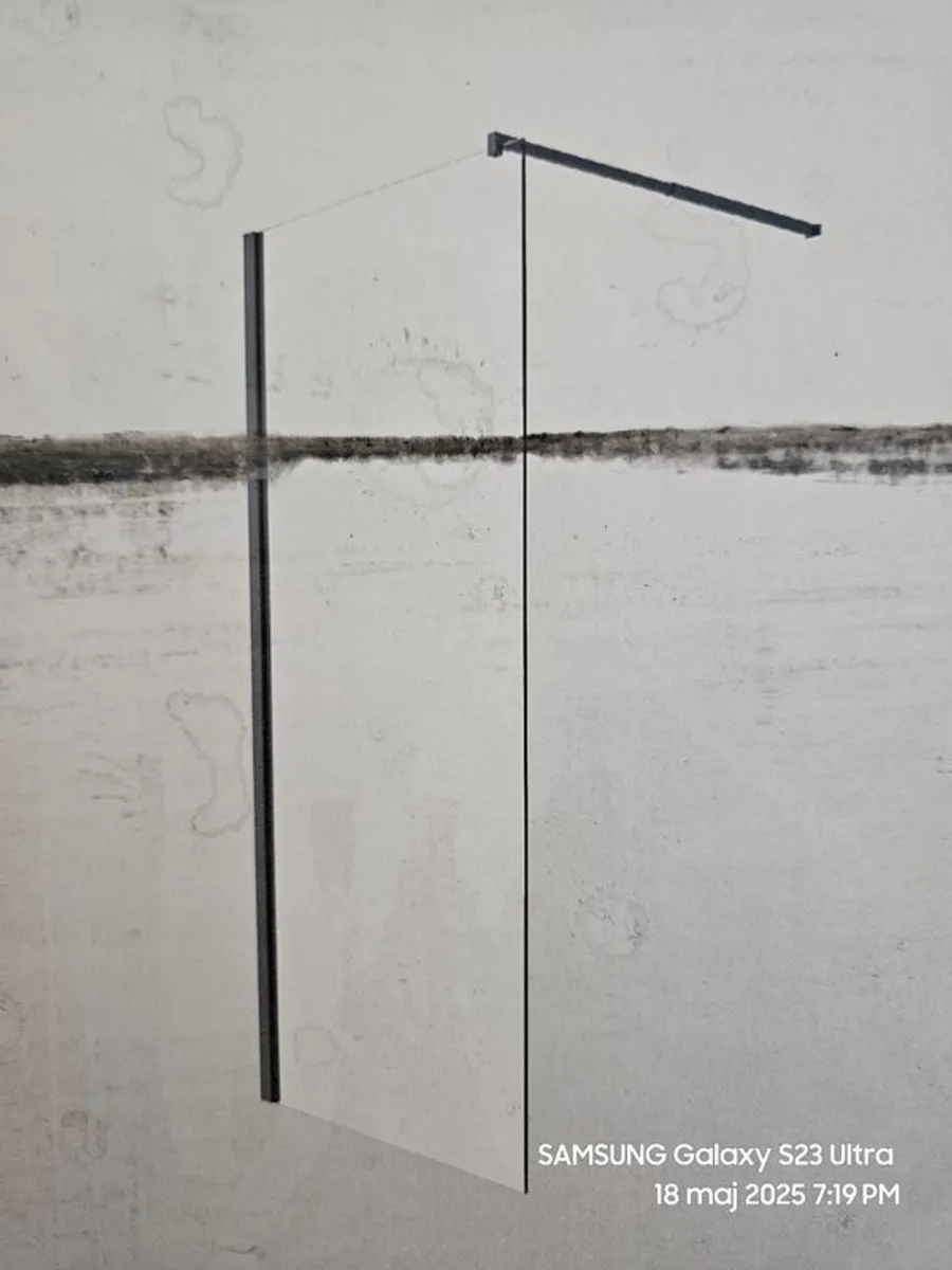 Walk-in shower enclosure clear glass - Image 4