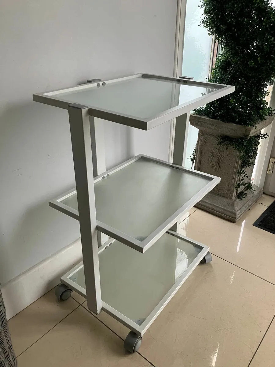 Mobile Shelving Unit on Wheels - Image 2