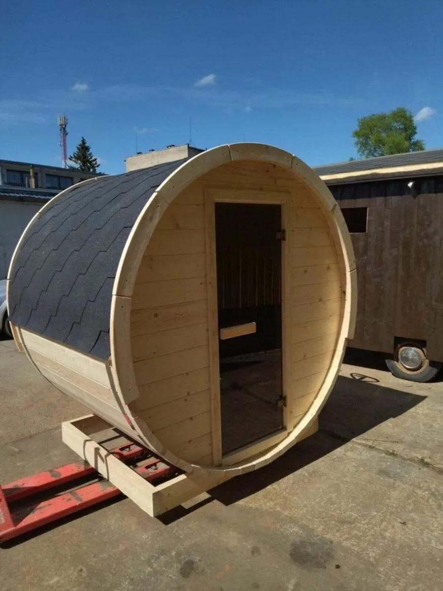 Quality Sauna Barrel Full set 2x2 - Image 2