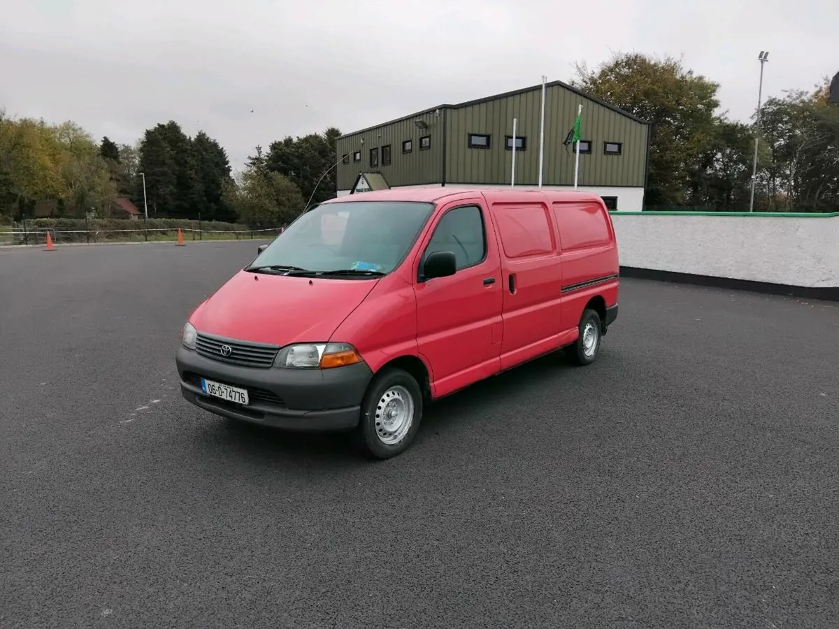 ALL TOYOTA HIACE VANS WANTED FOR CASH - Image 2