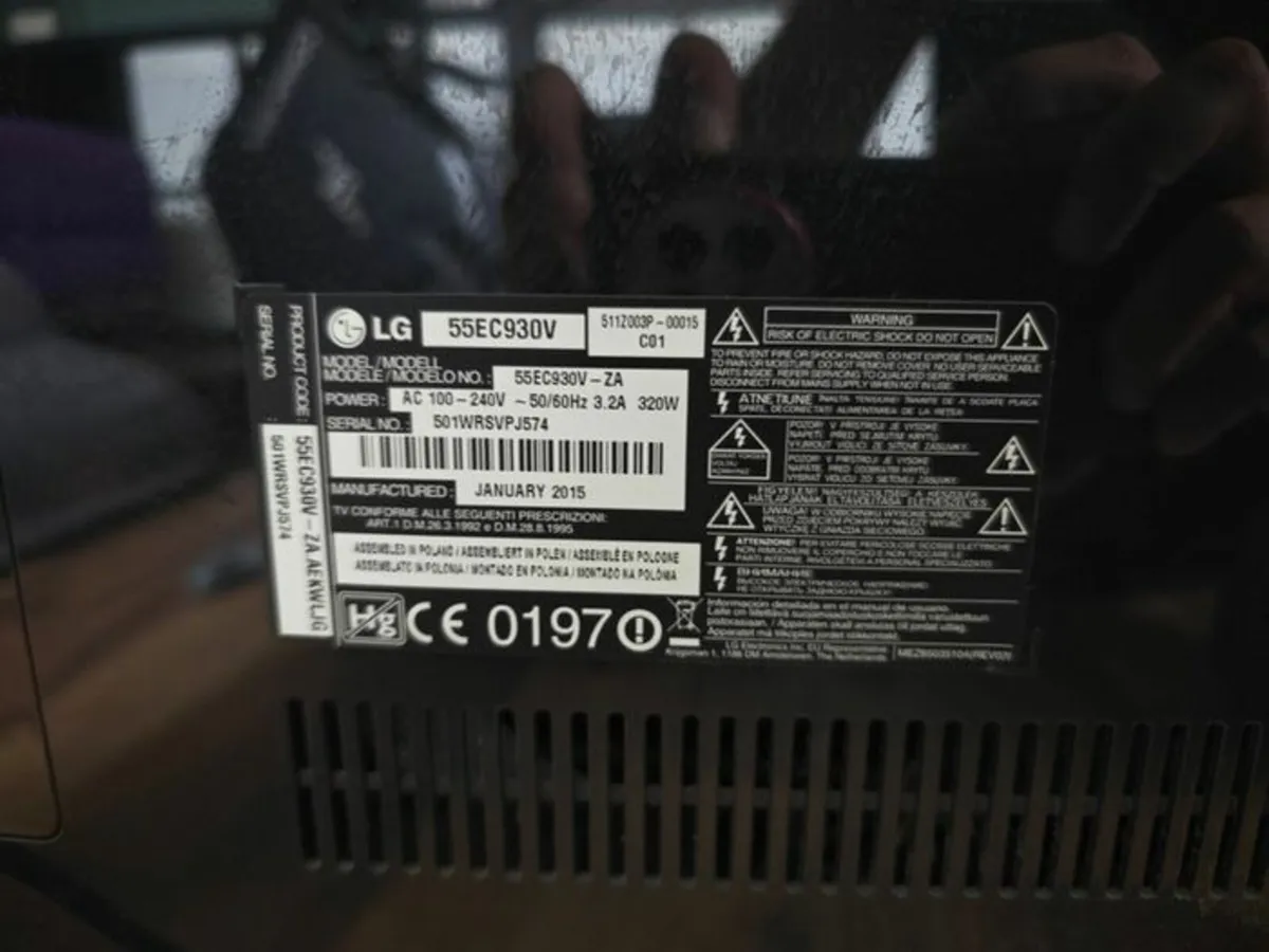 55 Inch Lg Full Hd Oled Tv - Image 2