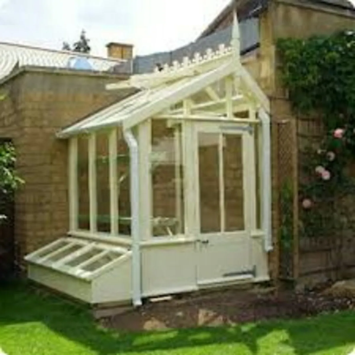 Wooden greenhouse - Image 4
