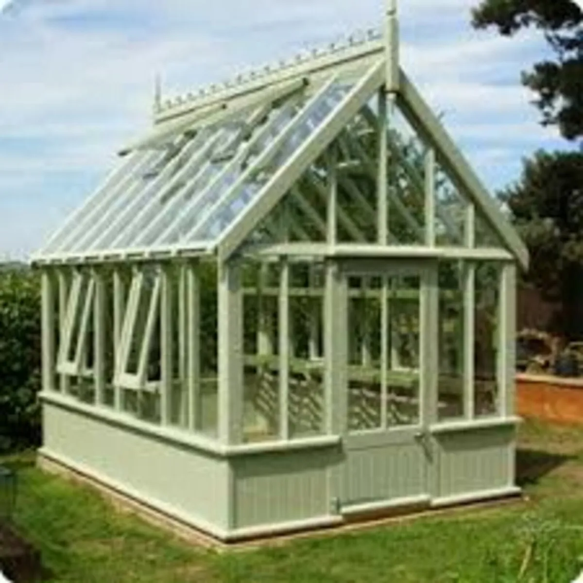 Wooden greenhouse - Image 1