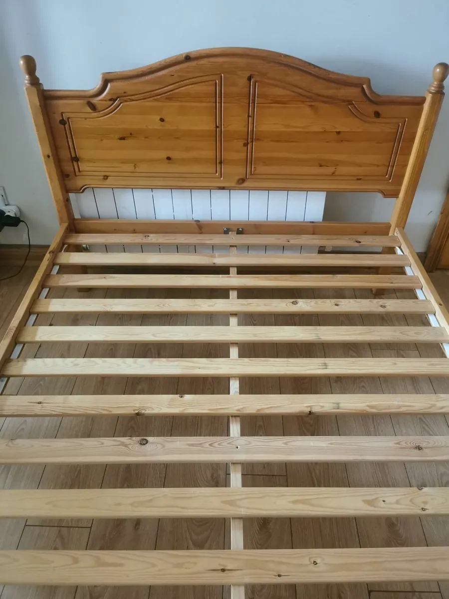 Solid Quality Sturdy double bed frame - Image 4