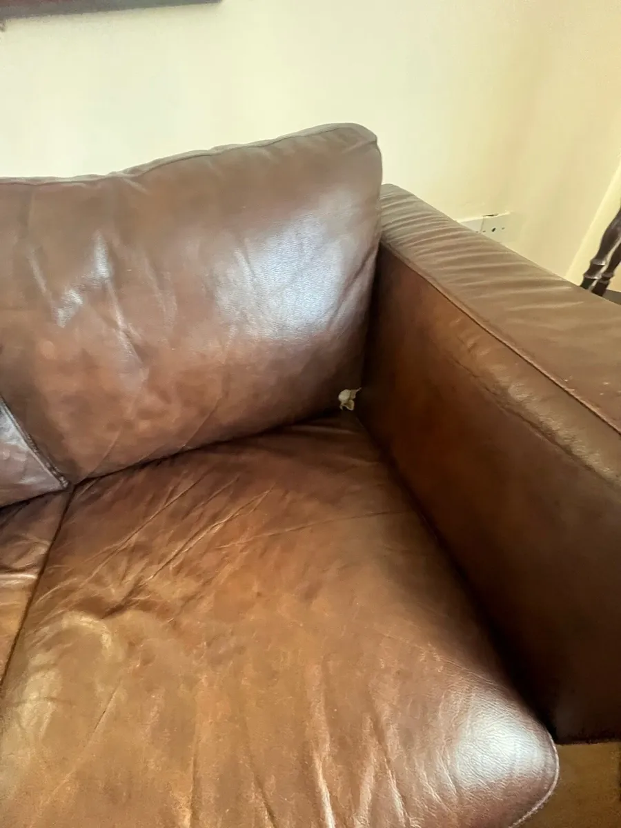 Leather sofa - Image 3