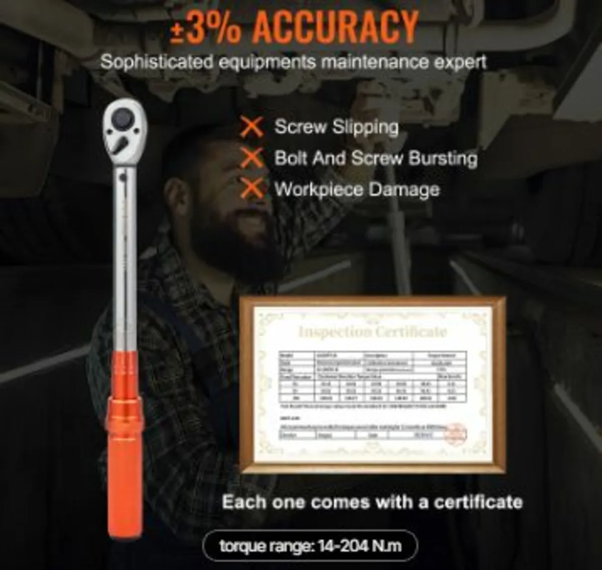 Torque Wrench, 1/2-inch Drive Click - Image 2