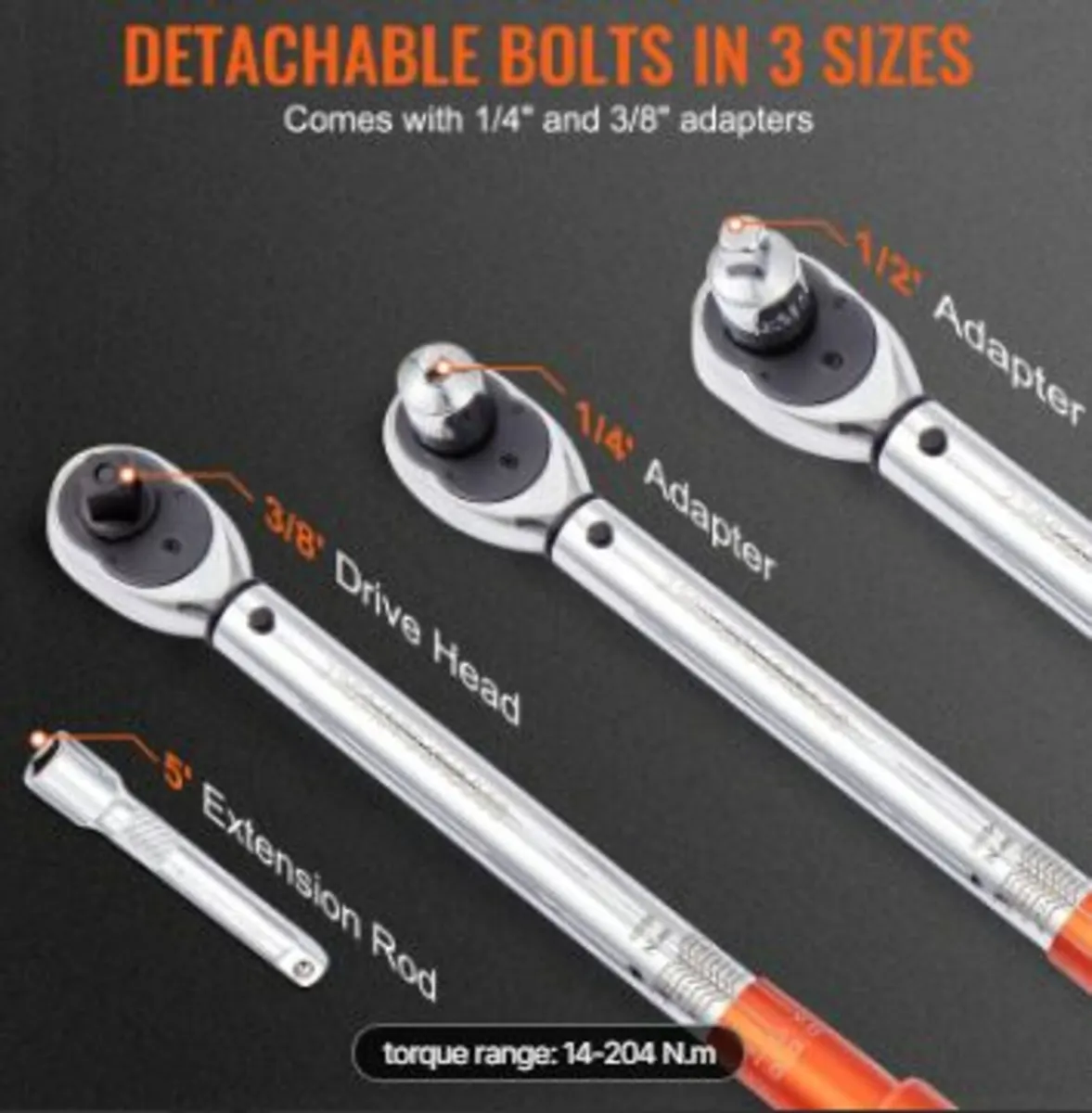 Torque Wrench, 1/2-inch Drive Click - Image 4