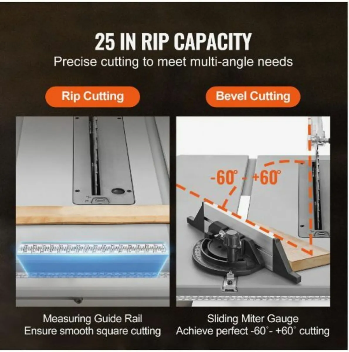 10" Table Saw Electric Cutting Machine - Image 3