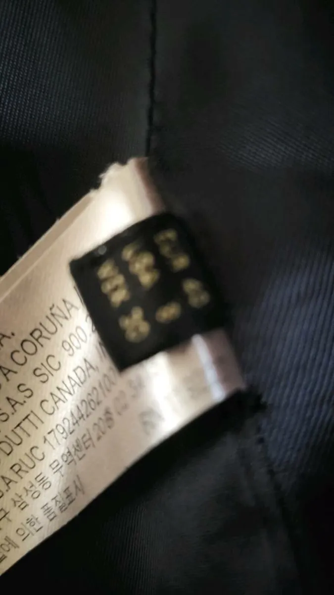 As new, Massimmo Dutti long jacket. - Image 4