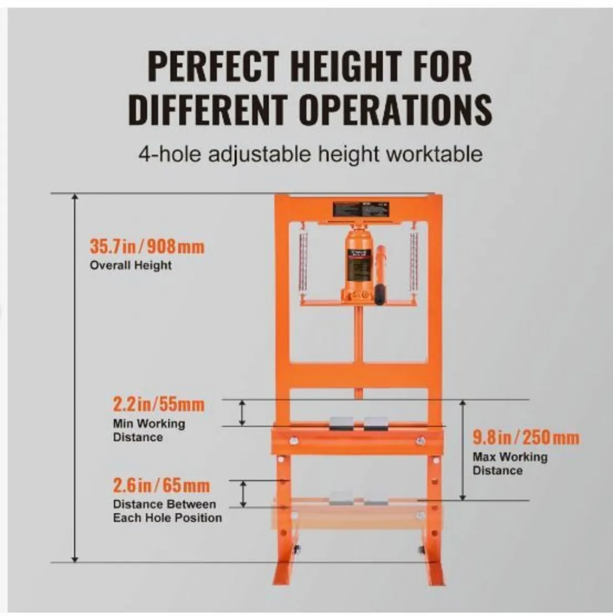 Hydraulic Shop Press 6 Ton - Image 4