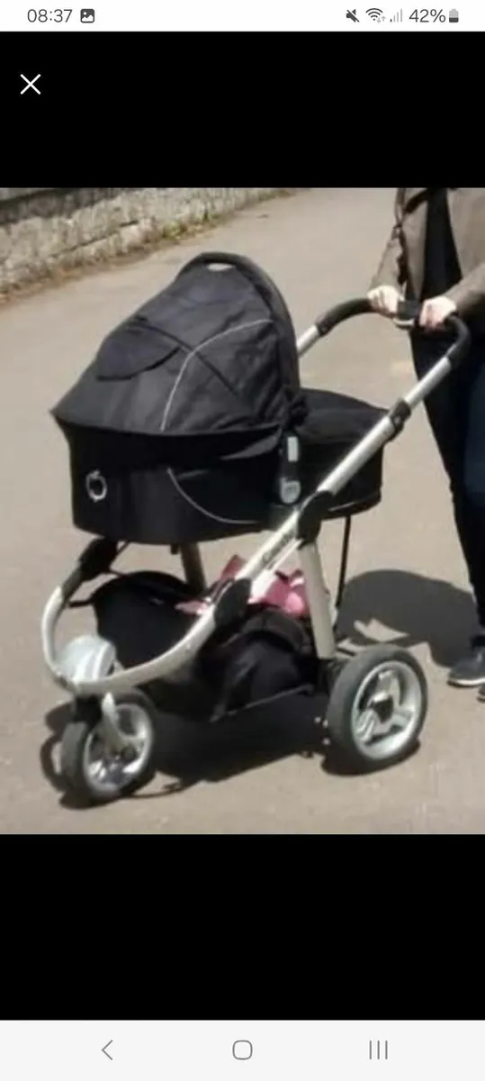 iCandy travel system buggy and carrycot - Image 2