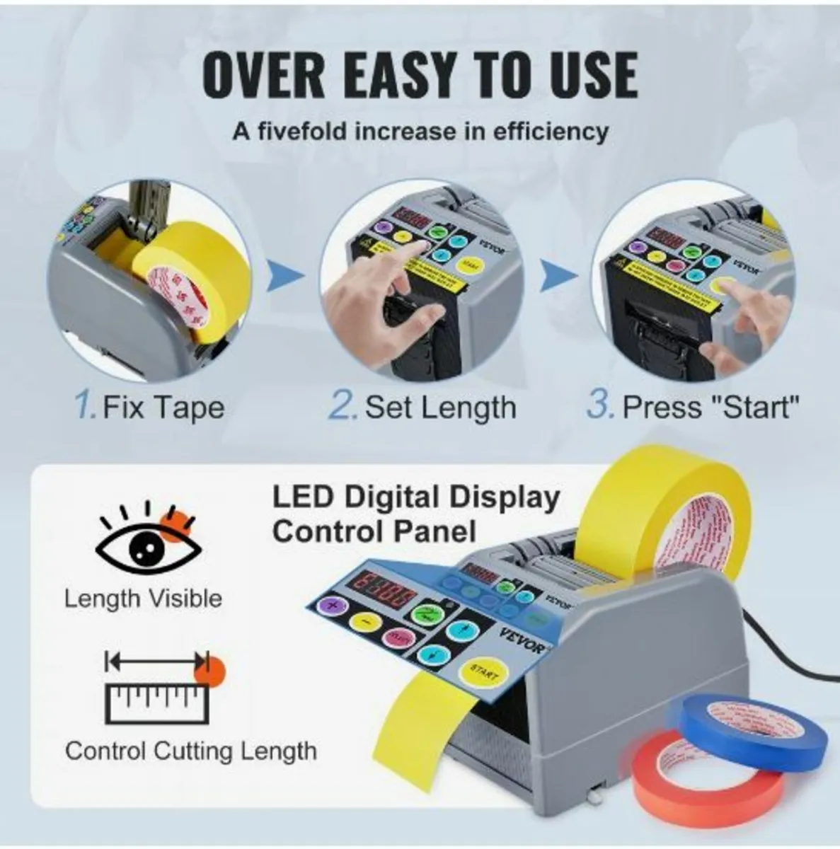 Zcut-9 Automatic Tape Dispenser - Image 4