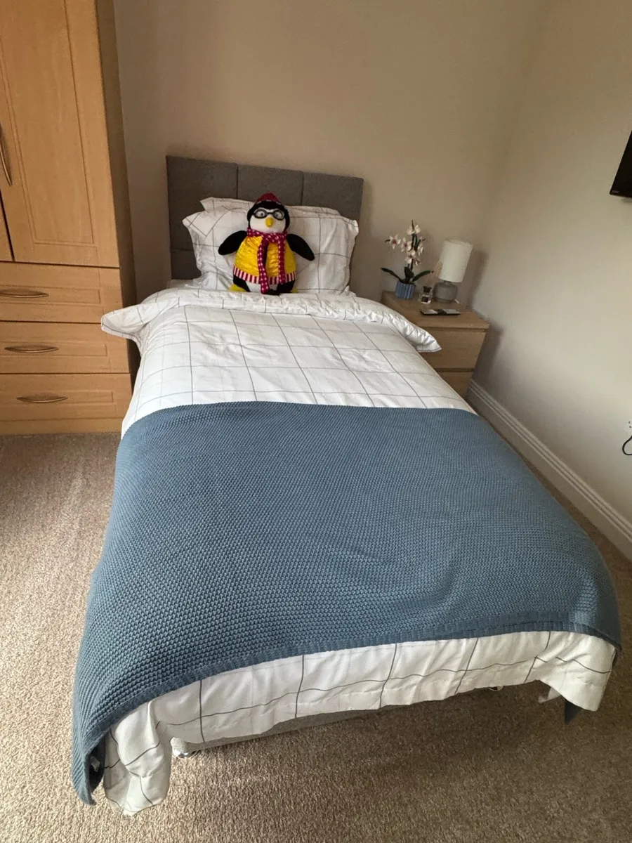 Single Bed and mattress - Image 2