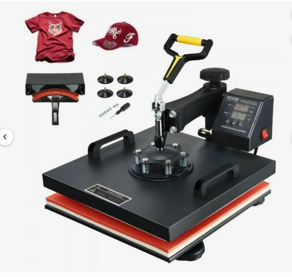 Heat Press Machine, 15x15inch / 38x38cm - Image 1
