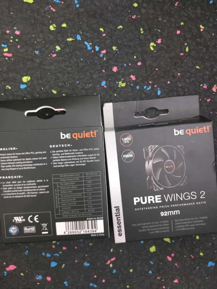 Be quiet pure wing 2 case fans 92mm (2) - Image 2