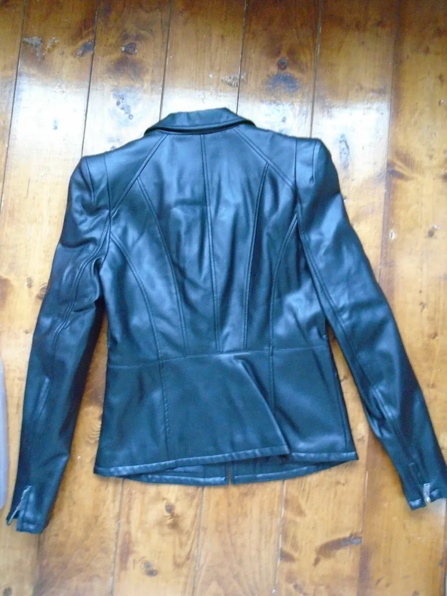 Noisy May faux leather jacket, Size Small.Ladies - Image 3