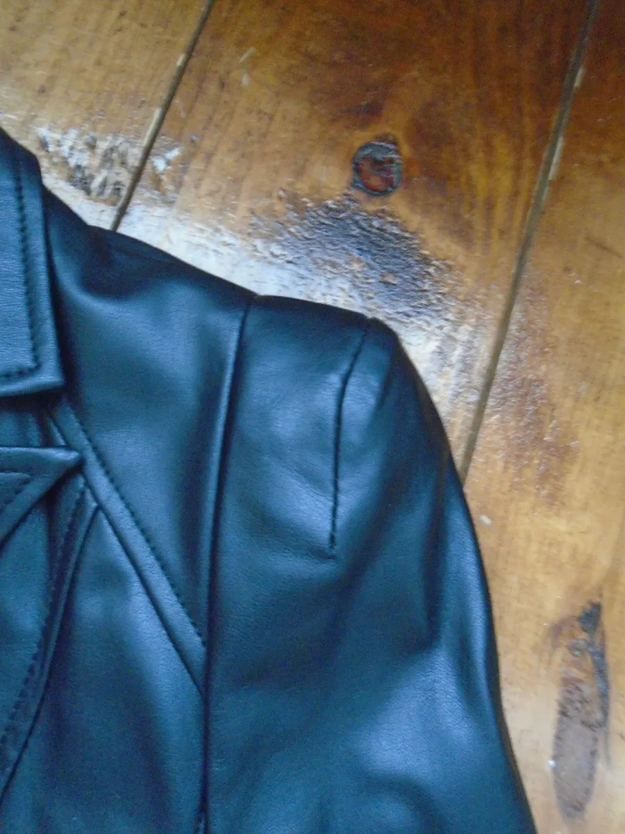 Noisy May faux leather jacket, Size Small.Ladies - Image 4