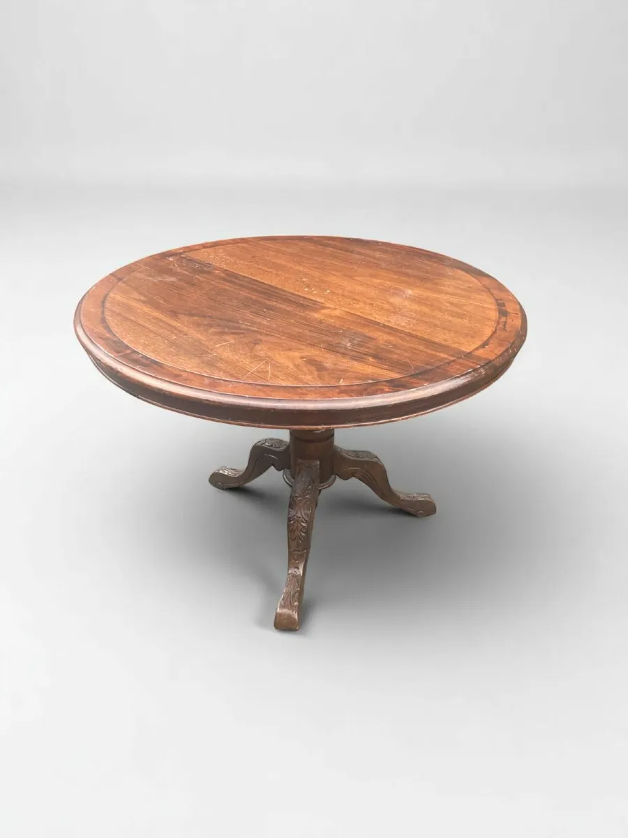 Antique Table - Tilt Top - Some TLC - Image 3