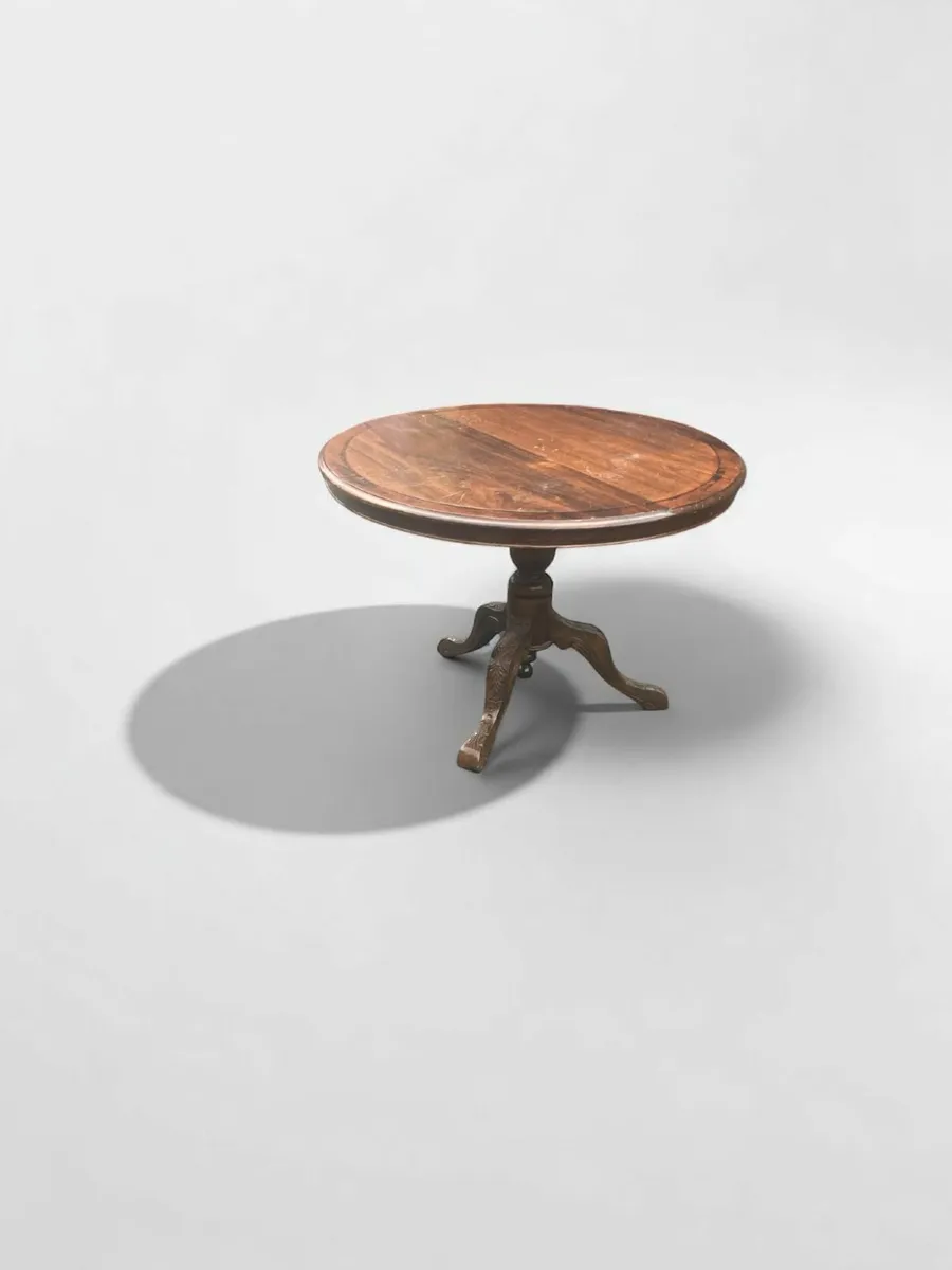 Antique Table - Tilt Top - Some TLC - Image 4