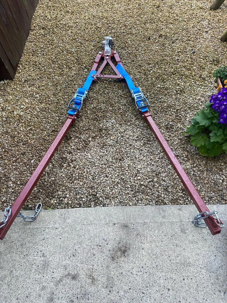 Towing a frame dolly recovery car transporter - Image 4