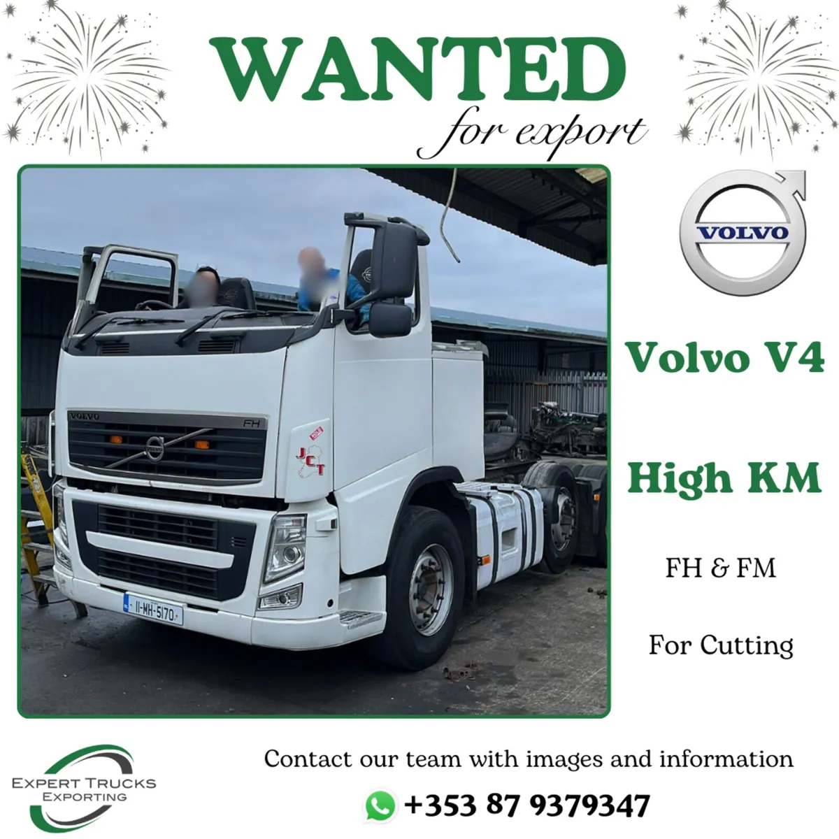 WANTED | VOLVO V4 with HIGH KM FOR CUTTING