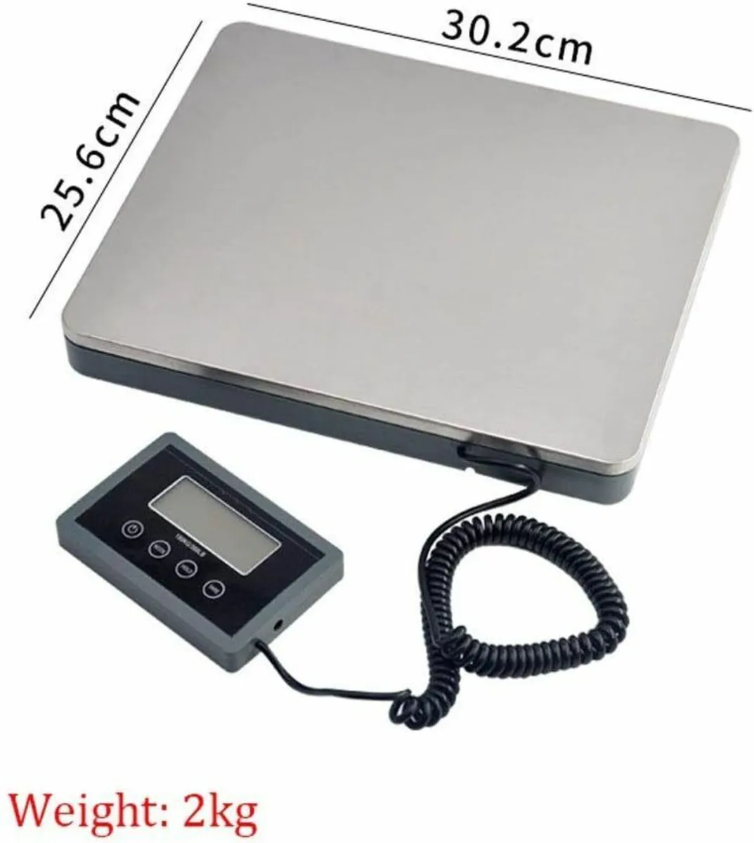 Large Digital Postal Scale Stainless Steel - Image 3