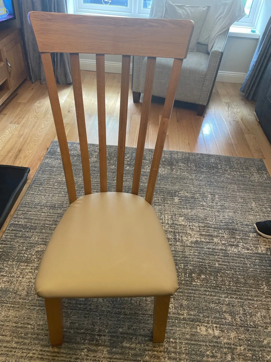 6 Dining room high chairs - Image 1