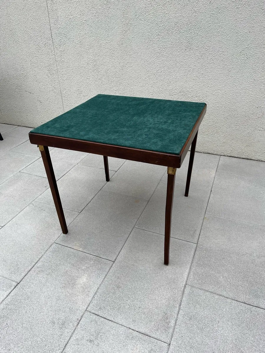 Antique Card Table - Image 1