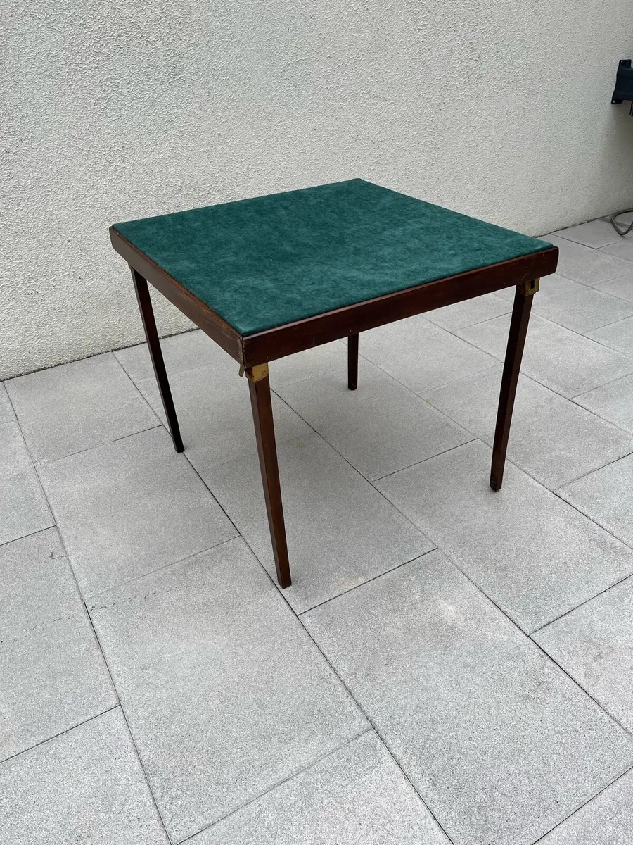 Antique Card Table - Image 3