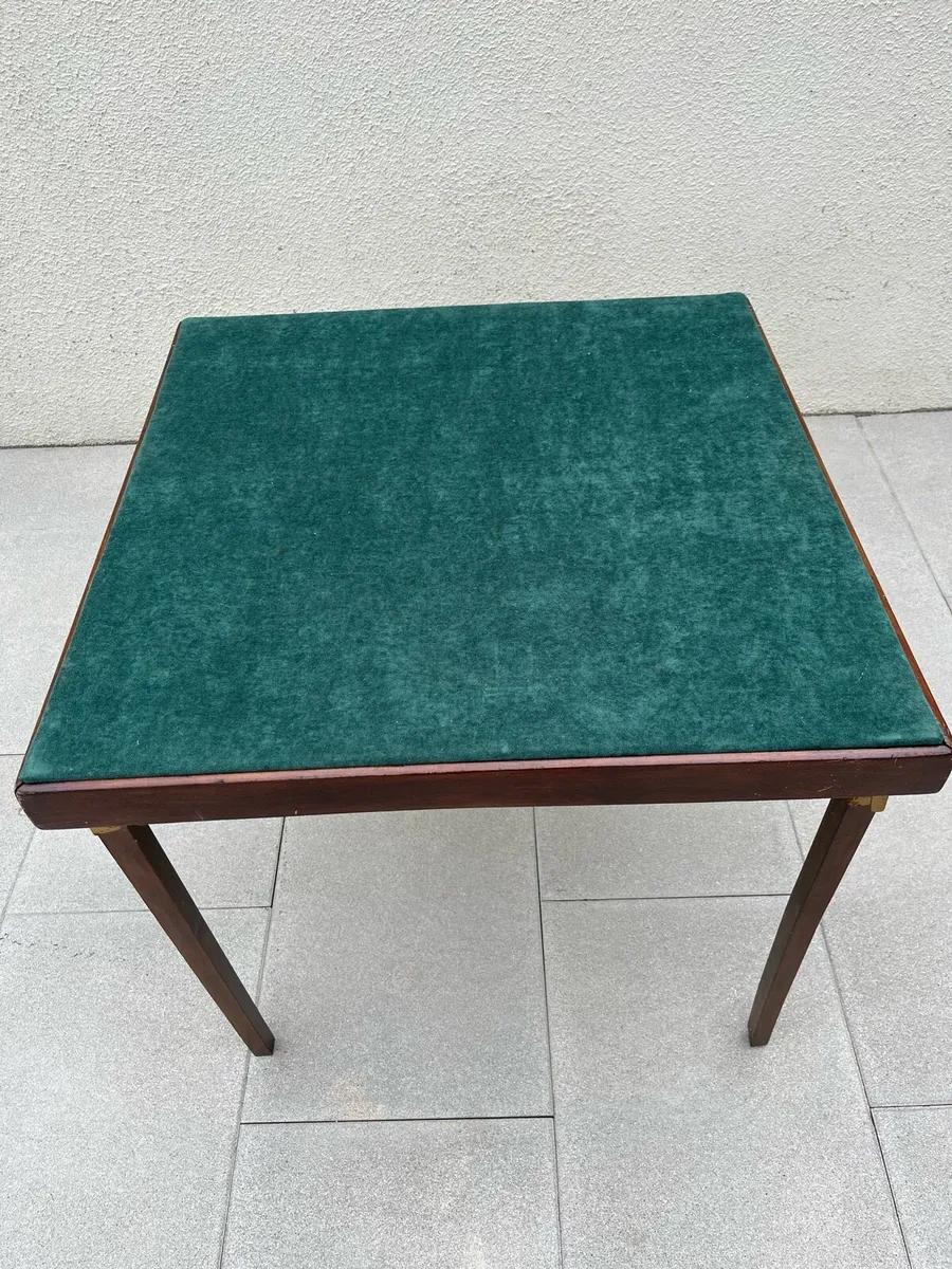Antique Card Table - Image 4