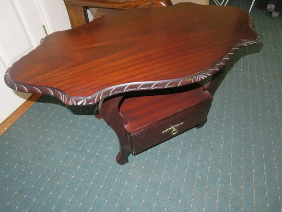 Coffee Table with Drawer - Image 2
