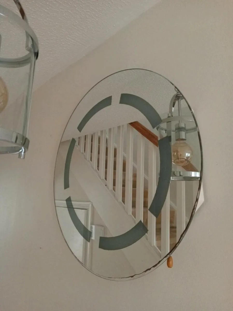 wall mirror (electric with light) - Image 1