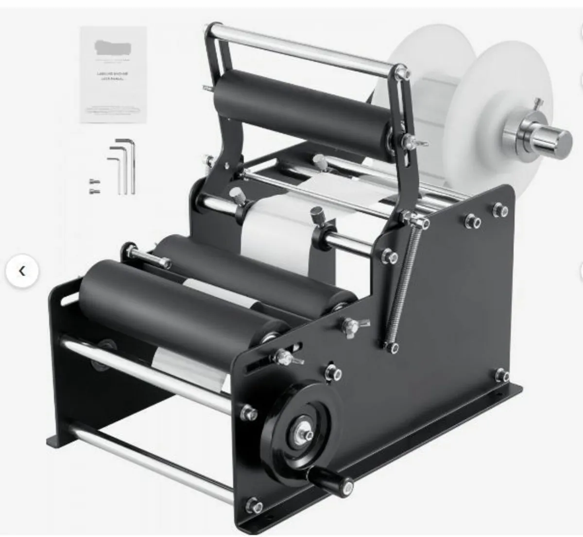 Manual Round Labeling Machine, 15-20pcs/min - Image 1