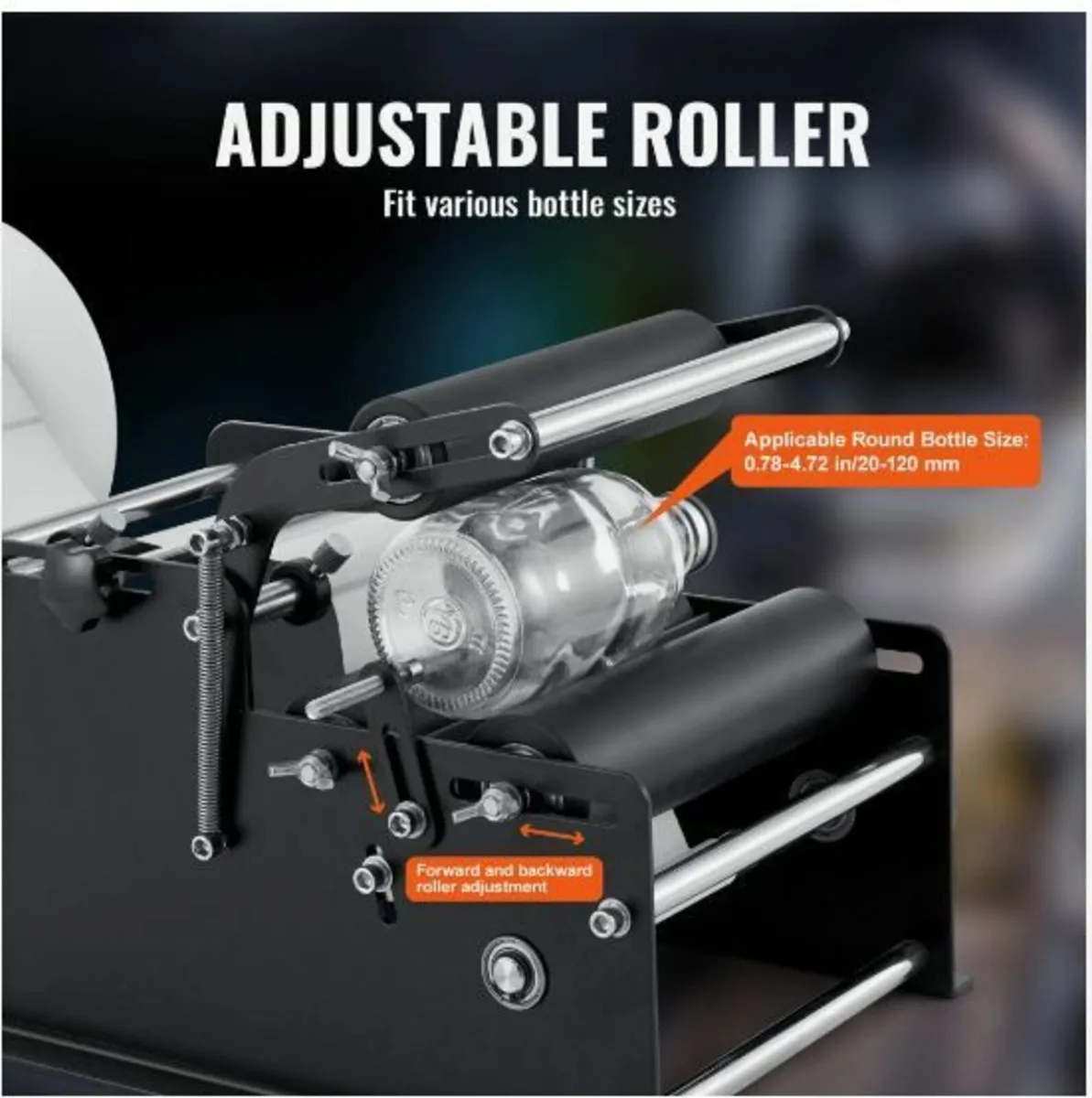 Manual Round Labeling Machine, 15-20pcs/min - Image 2