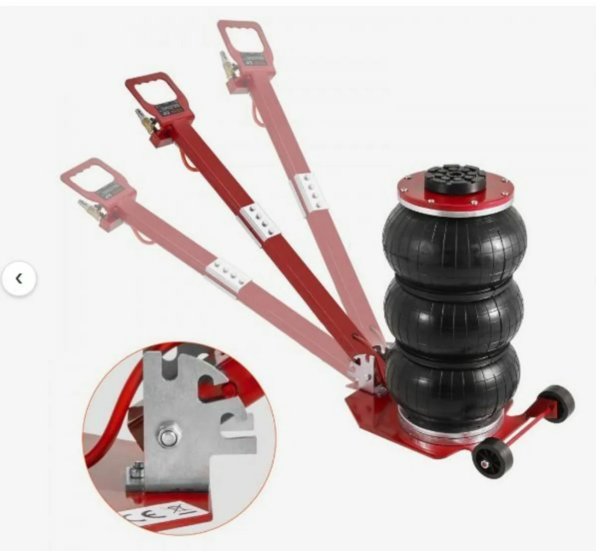 Air Jack, 3 Ton/6600 lbs Triple Bag Air Jack - Image 1