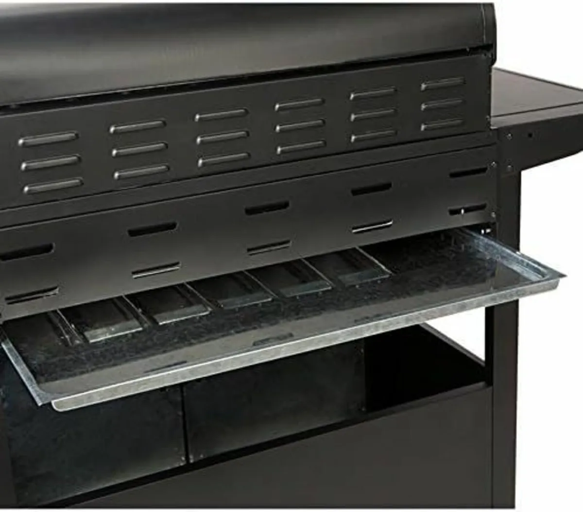 Pro Deluxe 7-Burner Gas Grill with Side Rack - Image 3