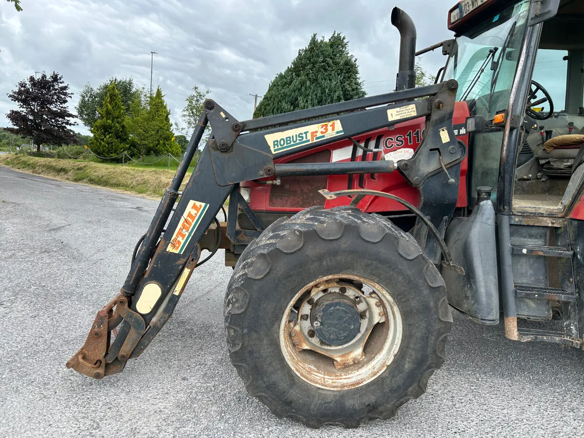 2003 Case CS110 with Loader - Image 3