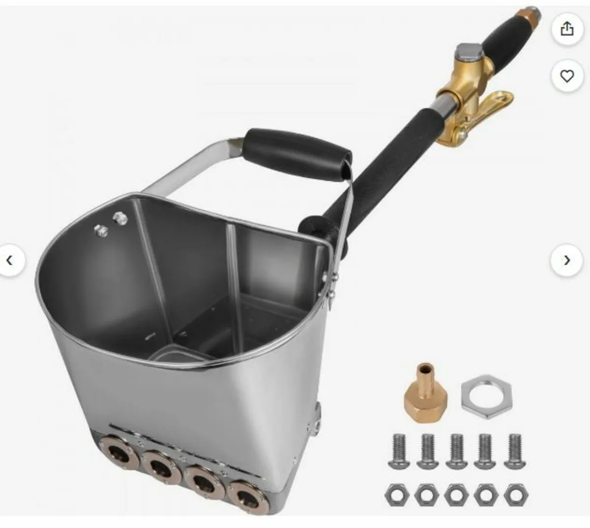4 Jet Cement Mortar Spray Gun Stucco - Image 1