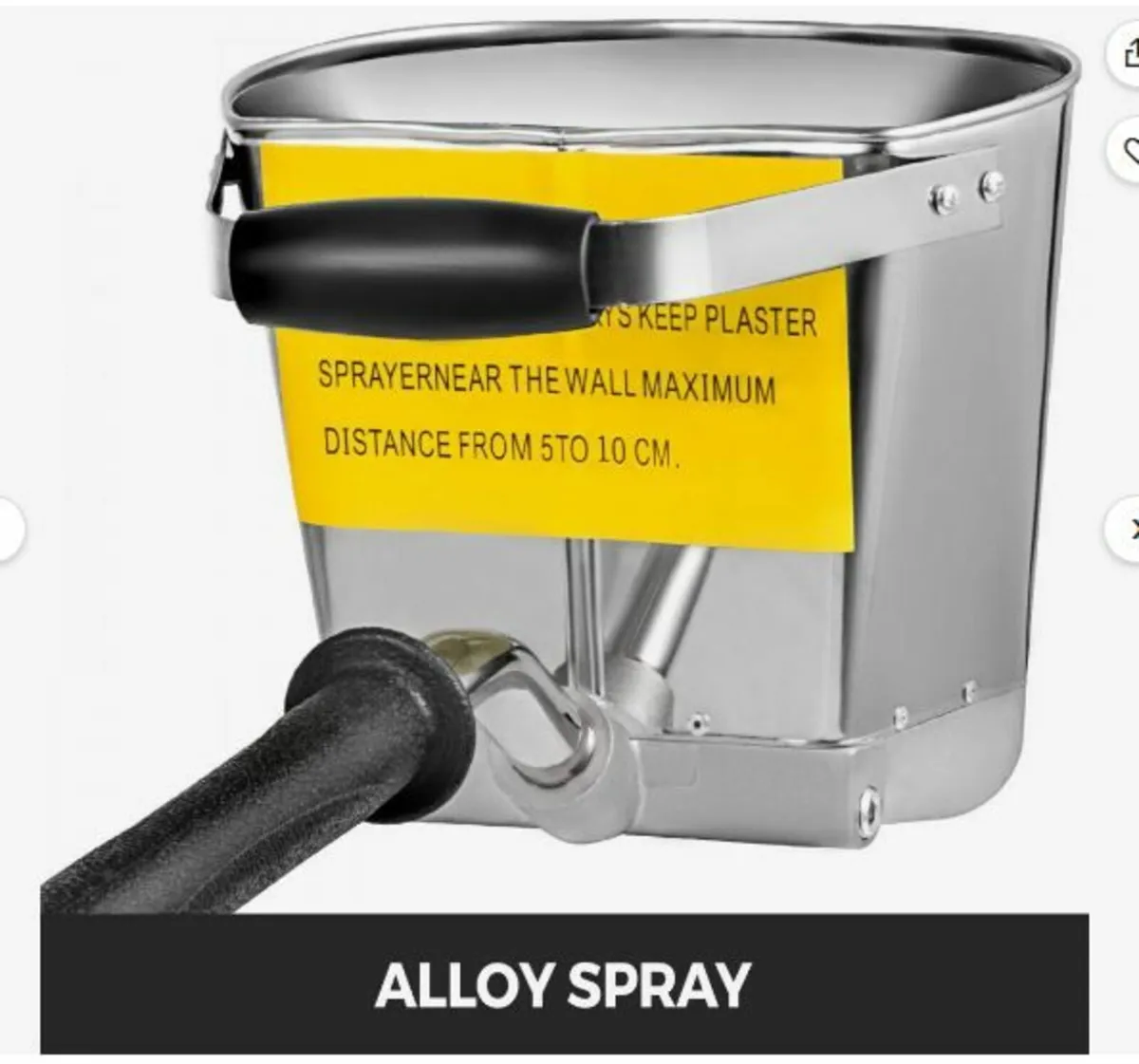 4 Jet Cement Mortar Spray Gun Stucco - Image 3