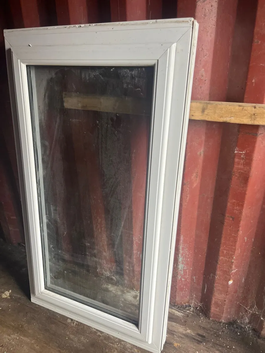 White. PVC window new - Image 1