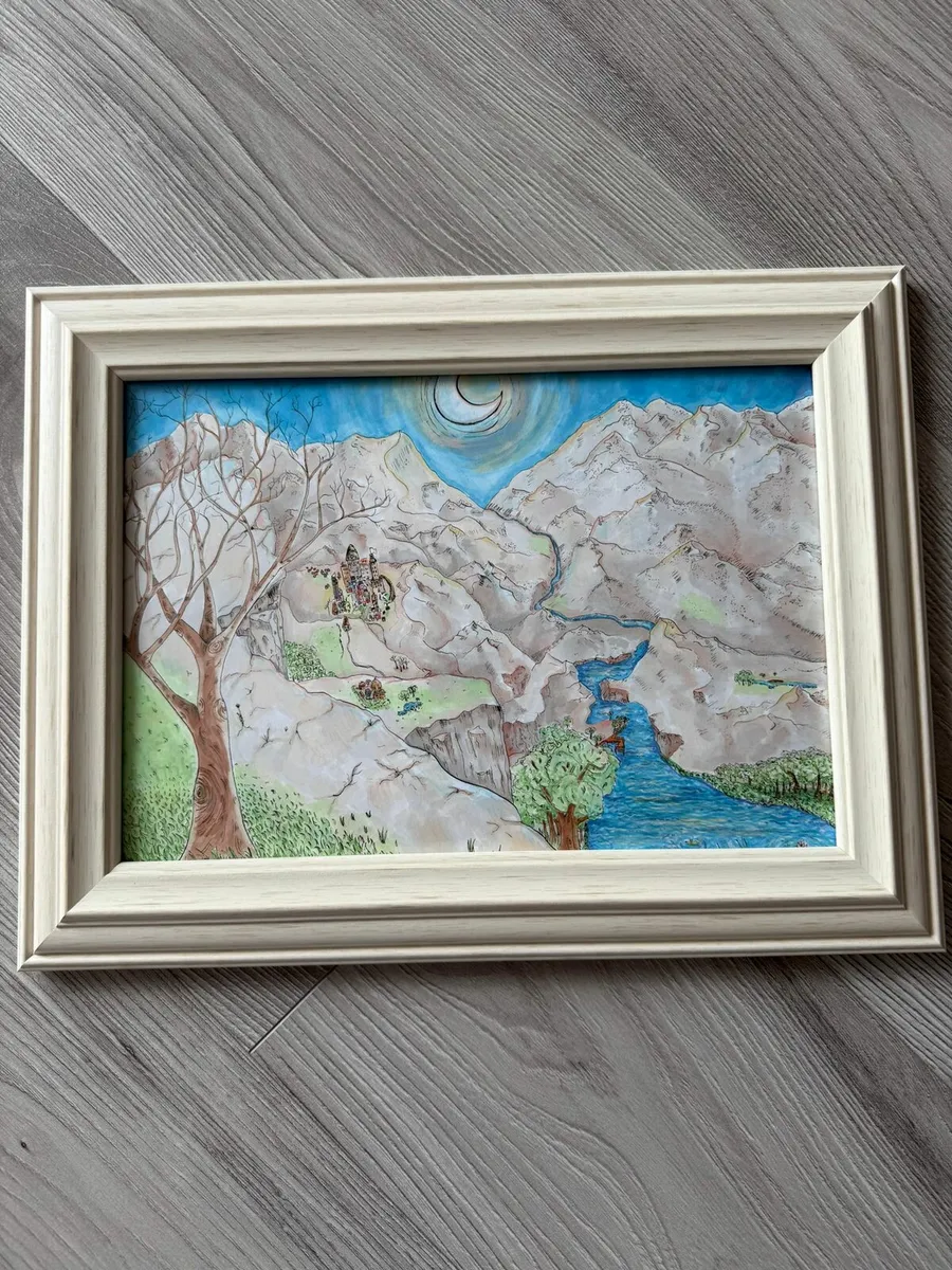 Travel With Me – Hand-Drawn Fantasy Artwork Vik.K.