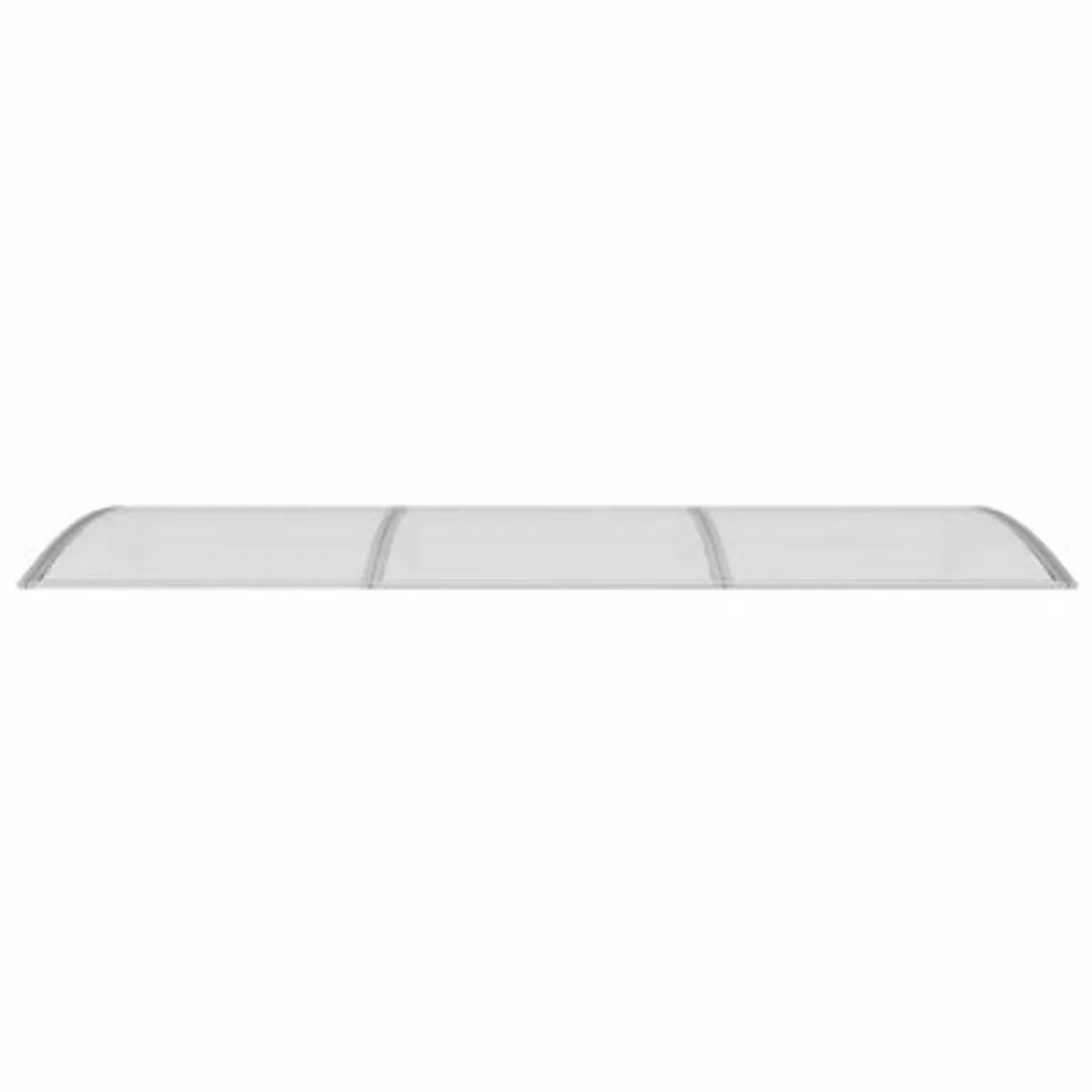 Door Canopy Grey 300x100 cm Polycarbonate - Image 1