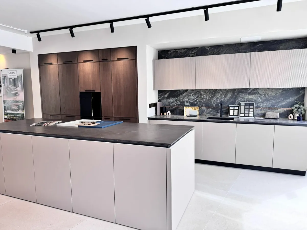 Luxury Bauformat German Kitchen Display – Like New - Image 1