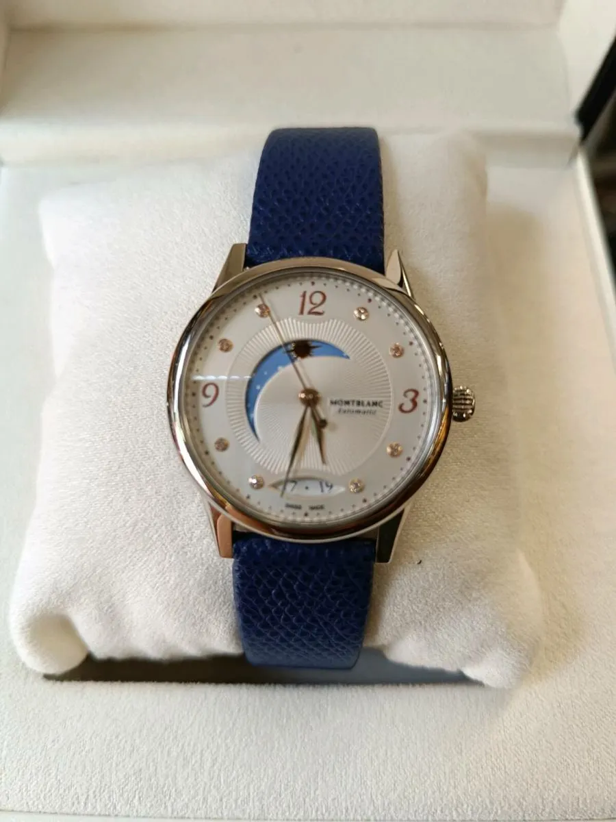 Montblanc Ladies Automatic Watch, Day & Night - Image 1
