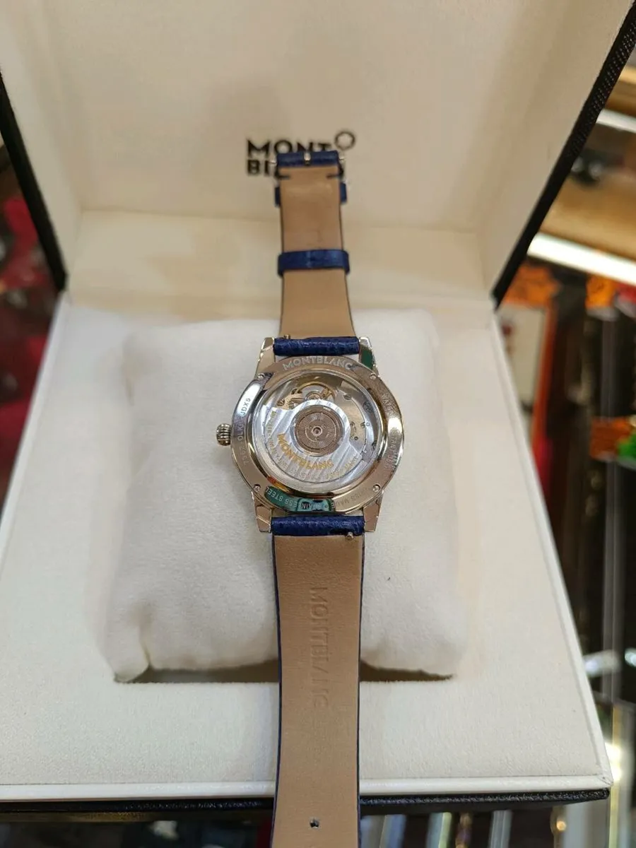 Montblanc Ladies Automatic Watch, Day & Night - Image 3