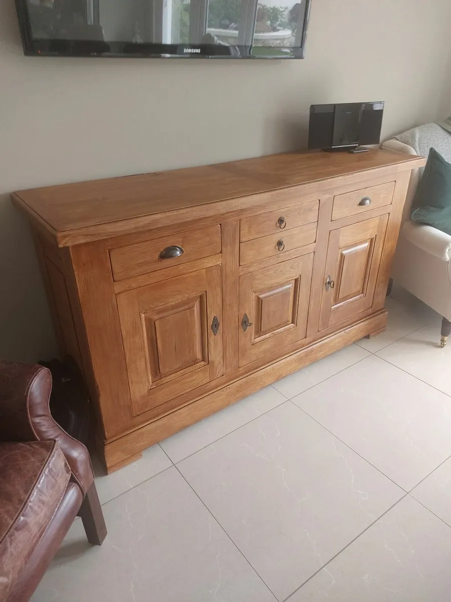 Solid Oak Sideboard